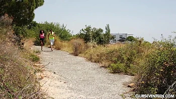 Outdoor Fuck Tamed By Big And Hard White Cock With Marcela Valaskova