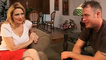 Eager blonde MILF aching for a fat dick: Blowjob, Cowgirl  Missonary Porn