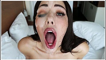 Shaiden Rogue In Angels Throat - Rough Self Face Fuck - Cum Countdown - Big Facial Explosion