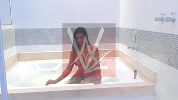 Big-tailed brunette moaning and cumming at the motel: Blowjob, Doggy  Licking Porn