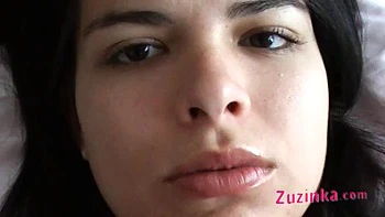 Amateur Czech student gets horny: Brunette, Masturbation  Pov Porn
