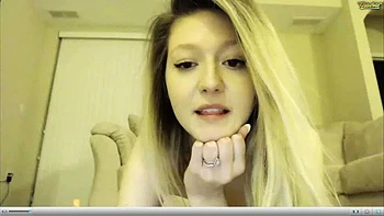 Hot Wife Hottie: Amateur, Blonde  Masturbation Porn