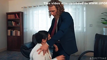 Michael Rips Her Stockings And Fucks His Bbw Secretary - Michael Vegas And Karla Lane