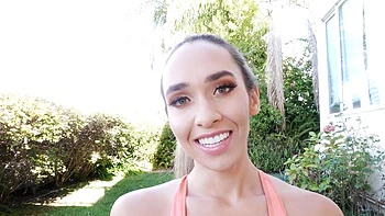 Flexible russian pornstar Briana Moon gets banged hard