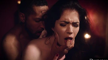 Mickey Mod and Evelyn Claire passionately engage in intimate acts with a thrilling edge.