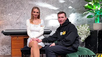 Naomi Love gets fucked in doggy style by horny Steve Q