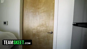 Stepdad Helps Stepdaughter Jill Kassidy With Biology Homework