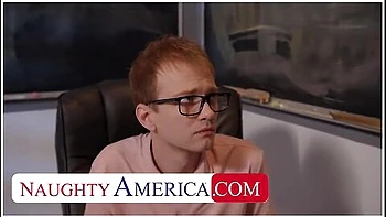 Pussy-stretching Sex With A Busty Teacher