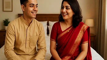 Devar Bhabhi - Indian Desi Bhabhi And Devar Having Fun In Hindi