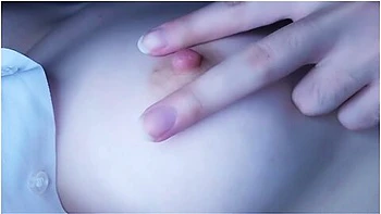Nipple Play, Bite And Suck Nipples // Natural Asian Tits // Japanese Breast Massage