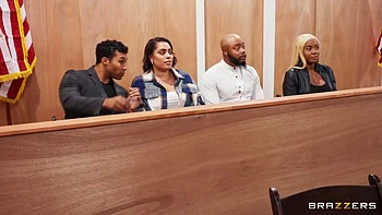 Will Pounder, Cherie Deville And Scott Nails In Takes Multiple Big Cocks Before Going To Prison