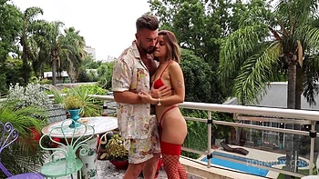 Sara Latina Was Not Satisfied With Pussy Fuck, So She Let Fuck Her Ass Hole!