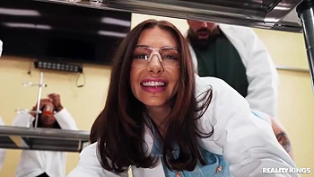 Sucks The Professors Cock And Joins Them With Selina Bentz And Brenna Mckenna