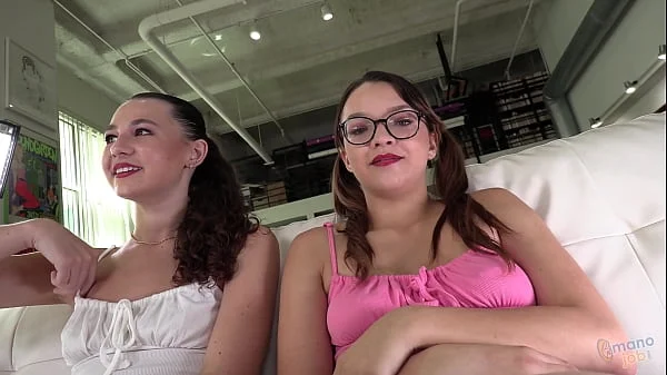 Liz Jordan and Honey Hayes finish the job for a giant wad of sperm!