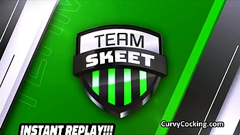 Risky Bj While Watching Football