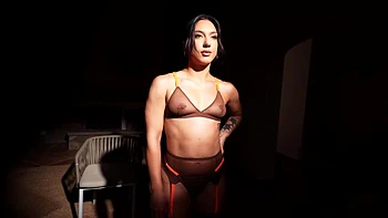 The two brothers bring Angela into the Labyrinth - Jacquie et Michel TV