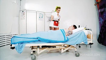 Tattooed Nurse Provides Anal Sex Therapy