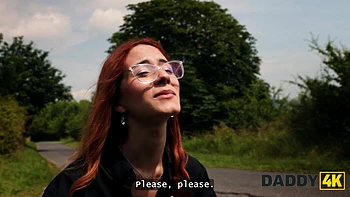 DADDY4K. Let her show tits to your daddy