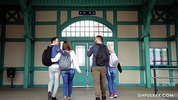 Double Date, Double Trouble with Lovita Fate, Antonia Sainz, Sam Bourne and Adam Costa at SinfulXXX