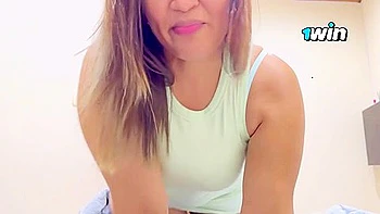 Latina Vanessa gives inexperienced blowjob, nearly caught. super penetrating torrid homemade girlcomrade! 1win.