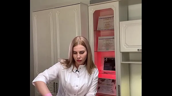 The beauty came for a deep bikini waxing, most likely she is getting ready for hot sex