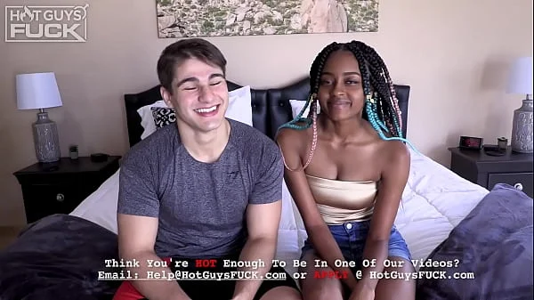 Ebony Teen Destiny Looks Sexy As Fuck Taking Carsons Cock!