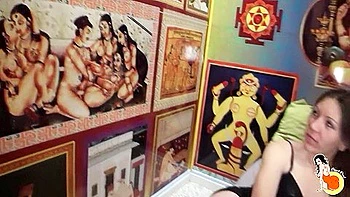 Slim Brunette Bitch Got Some Double Penetration From The Guys