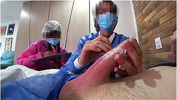 Two Nurses Decided To Try Out My New Dick In Practice