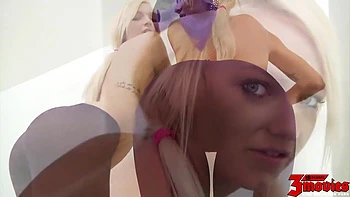 Blonde Gets Her Pussy Nailed Good