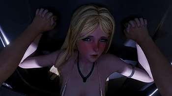 POV Blonde Girlfriend Sit on My Big Cock and Cum in Her Pussy