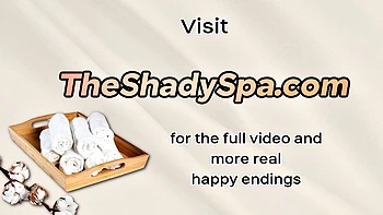 Skinny masseuse babe deepthroating