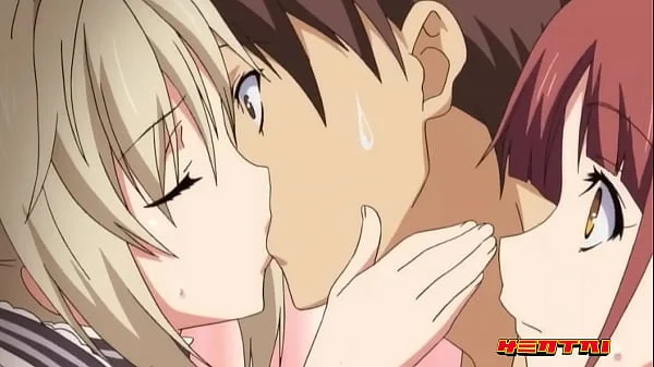 Harem Time! Lucky Guy Fucks Six Slutty Girls | Hentai