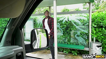 Ariella Squirts on The Bus