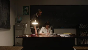 Janice Griffith rides Mickey Mod’s big black cock with passion.