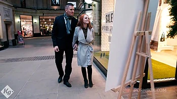 Cute Redhead Beauty Fucks Her Older Sugar Daddy