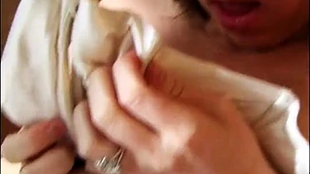 Sexy co-ed gets pussy pummeled