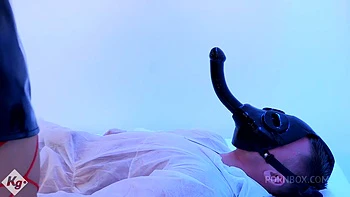 Fetish Nurse Swallows The Cum Sample