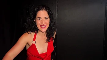 Goofball: Bukkake In Open Mouth Gag Lips