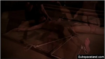 Submissive Hot Slave Gets Tied Up And Fucked Hard