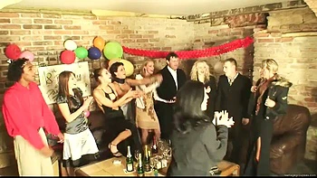 Birthday party: Blowjob, Doggy  Cowgirl Porn