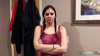 Violet Star Excited Latin Chick Teen 18+ Craves Stepdads Dick