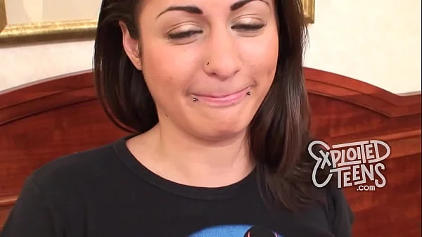 Pierced Teen sucks and fucks in this POV video