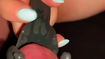 Very Close Up Cumshot With Vibrator No Hands Pov