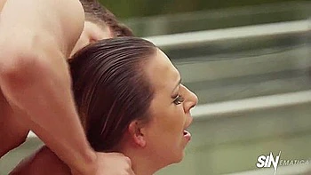 Carollina Cherry Nasty 3some Sex Outdoor