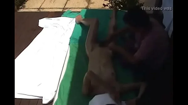 Hidden camera massage for tourist