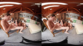 Athletic MILF Kendra Heart Takes It Deep- BTS Voyeur View