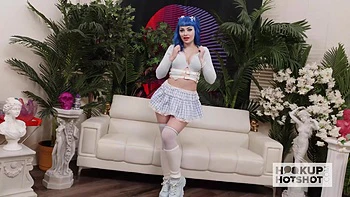 Jewelz Blu Gets Fucked In The Throat & Pussy By Nade Nasty!