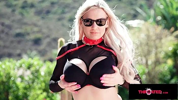 Throated - Big Tittied Kenzie Taylor Deepthroats A Huge Cock ft. Victor Ray: Porn