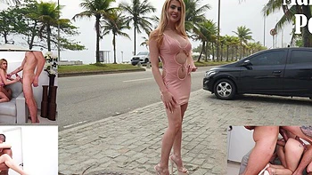 Lola Morango, Beautiful 22 Years Brazilian Blonde Picked Up At