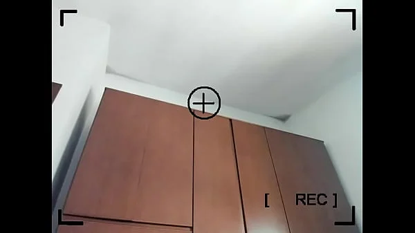 Italian stepmother hides a big cock under her panties. Do you want to spy on her too?